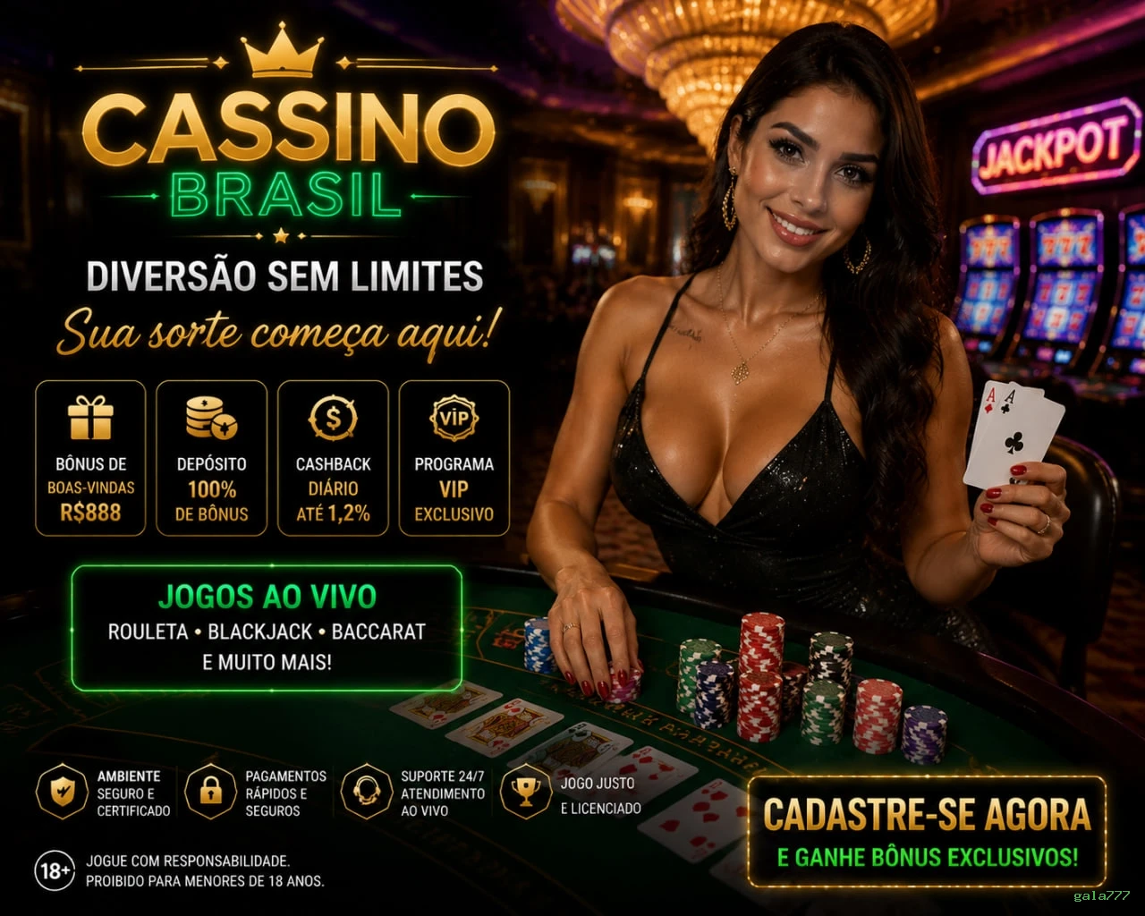 Roleta e blackjack gala777