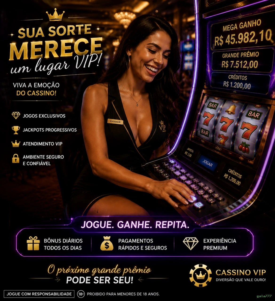 Registro gala777 - cadastro rápido