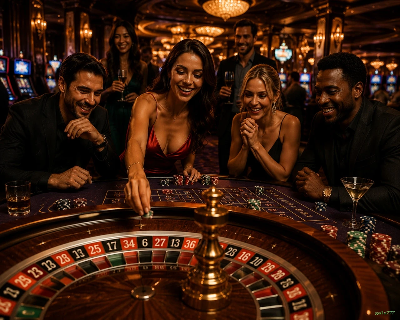 Slots com prêmios gala777